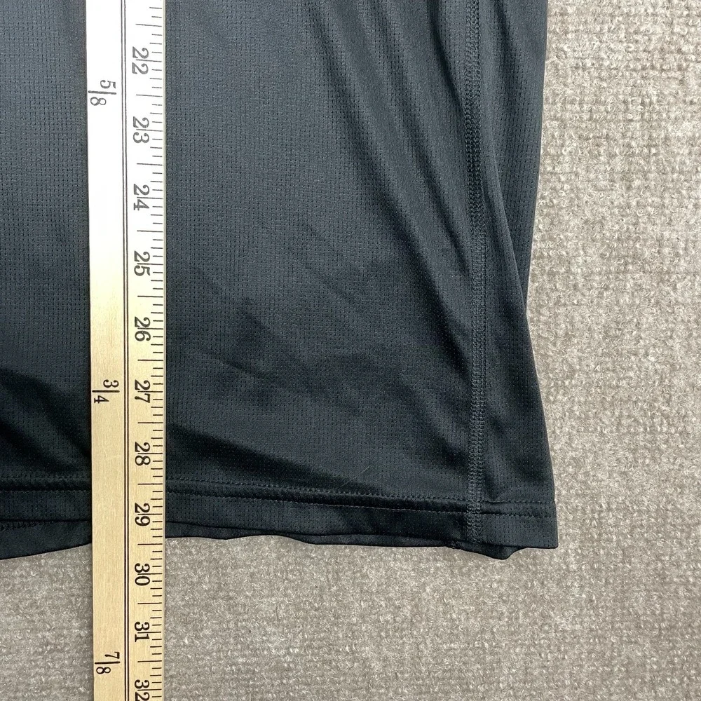 Adidas Aeroready Running T-Shirt Mens XL Black Chest Logo Athletic Sportswear